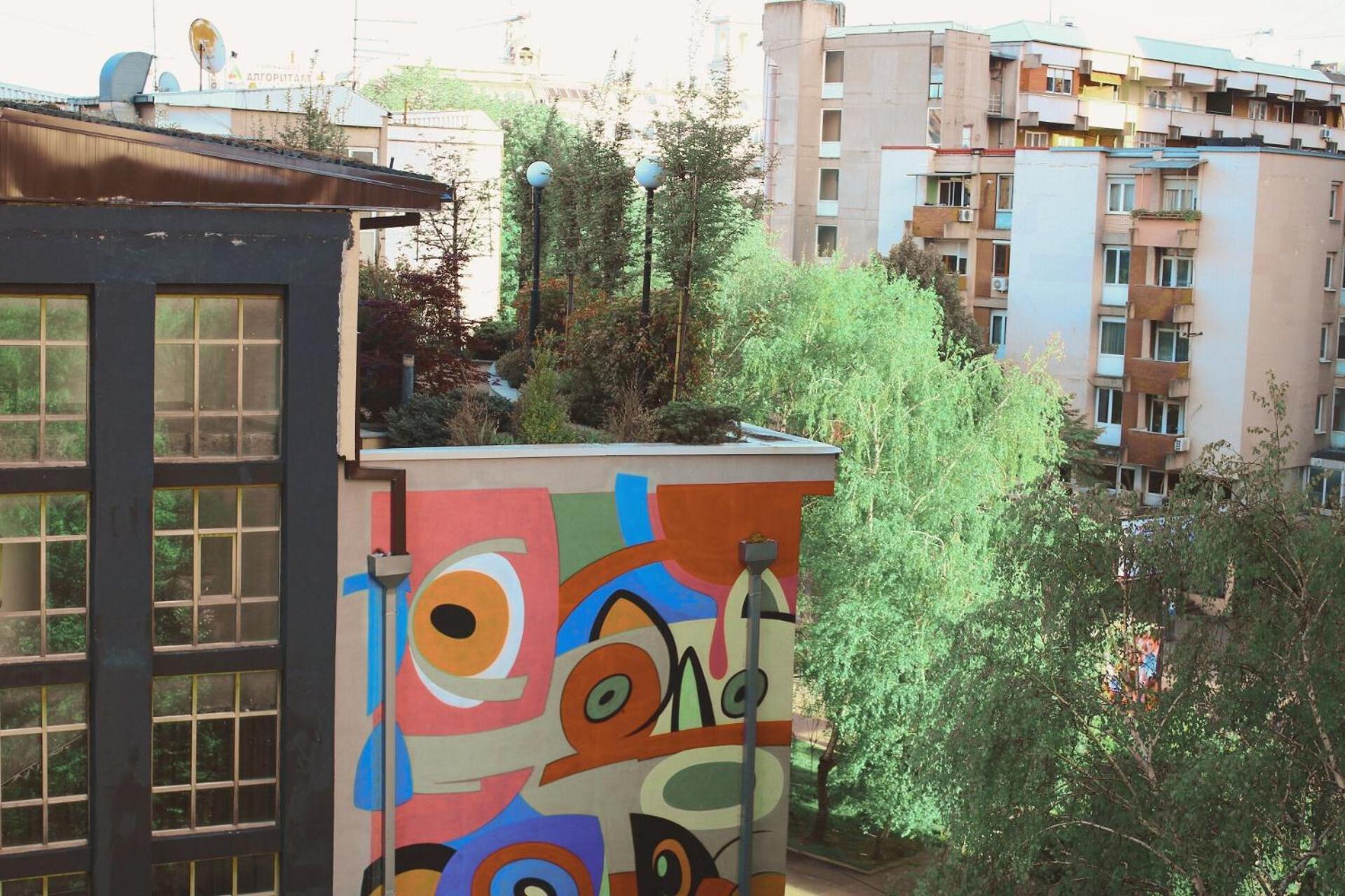 סקופיה Sunny Center Apartment מראה חיצוני תמונה